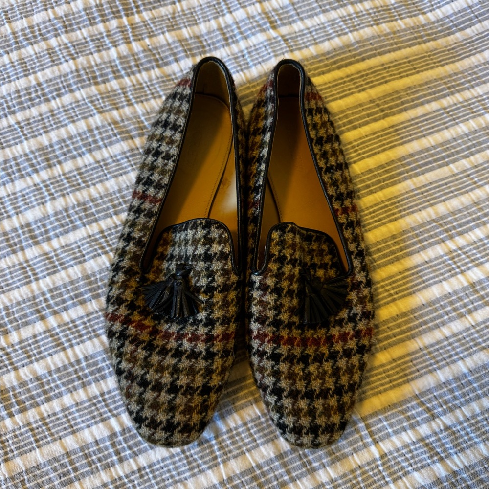 J. Crew Houndstooth Loafer